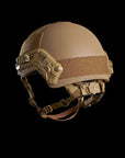 Combat Defense Industries Bighorn High Cut Ballistic Helmet IIIA - Coyote Tan